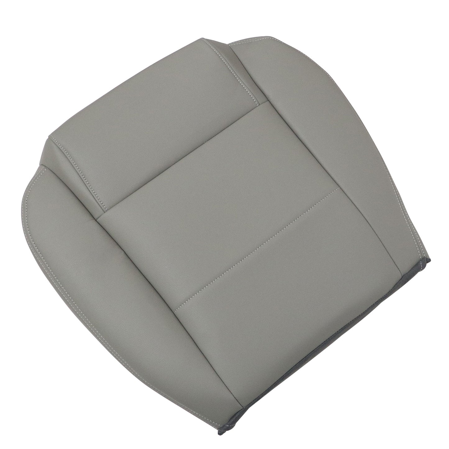 Front Driver Side Bottom Leather Seat Cover Gray For 2008 2009 Ford Mustang V6