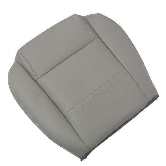 Front Driver Side Bottom Leather Seat Cover Gray For 2008 2009 Ford Mustang V6