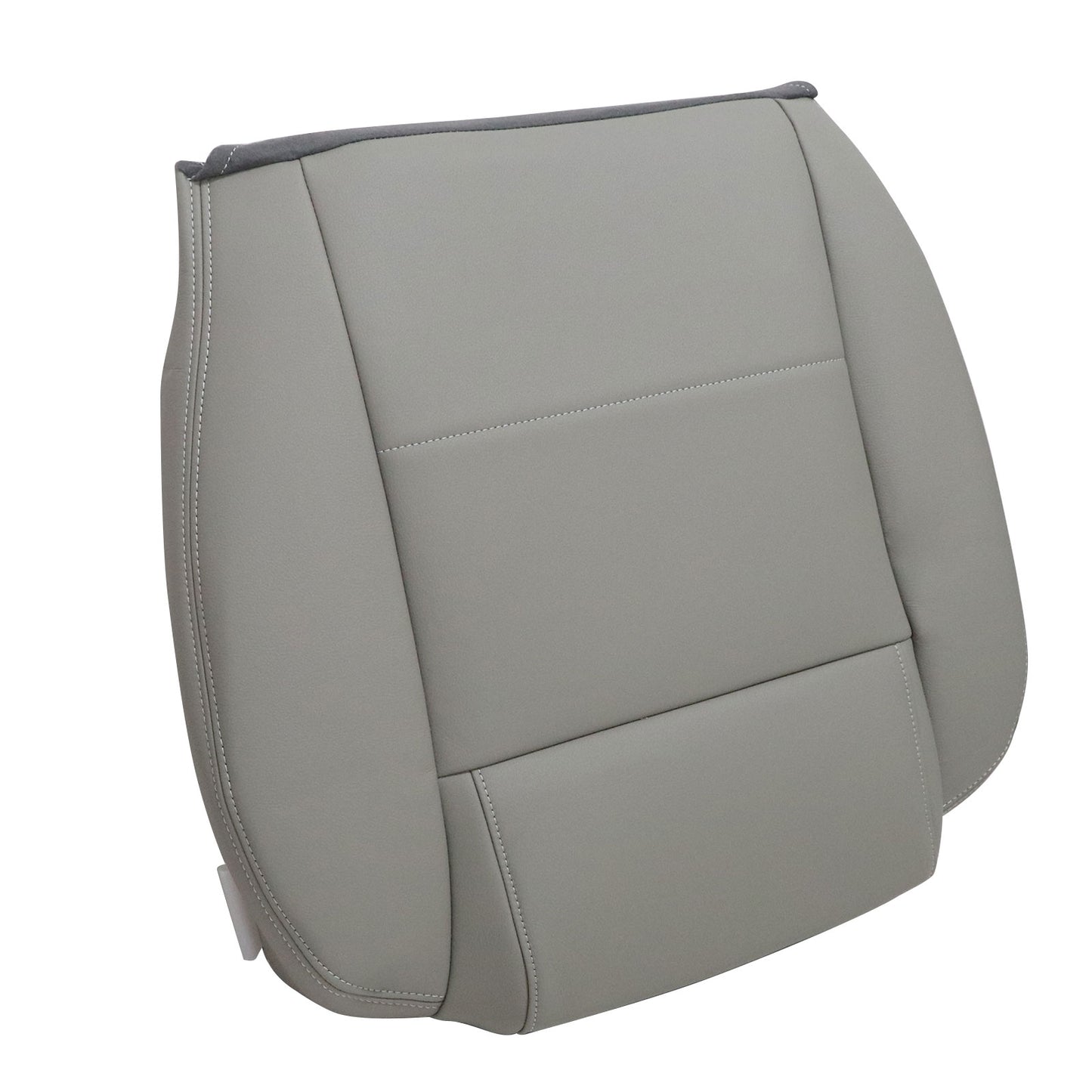 Front Driver Side Bottom Leather Seat Cover Gray For 2008 2009 Ford Mustang V6