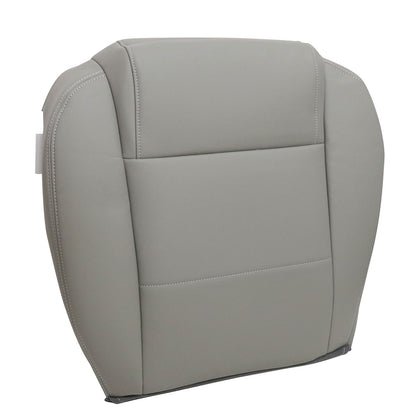 Front Driver Side Bottom Leather Seat Cover Gray For 2008 2009 Ford Mustang V6