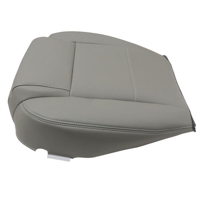 Front Driver Side Bottom Leather Seat Cover Gray For 2008 2009 Ford Mustang V6