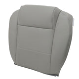 Front Driver Side Bottom Leather Seat Cover Gray For 2008 2009 Ford Mustang V6