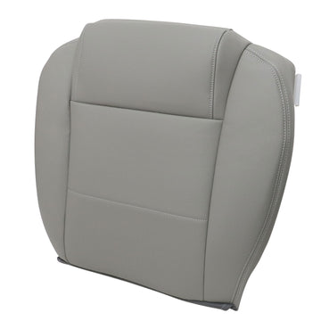 Front Driver Side Bottom Leather Seat Cover Gray For 2008 2009 Ford Mustang V6
