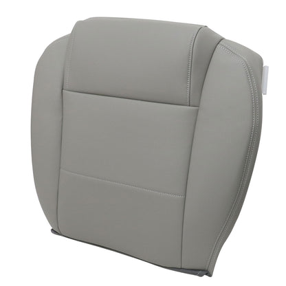Front Driver Side Bottom Leather Seat Cover Gray For 2008 2009 Ford Mustang V6