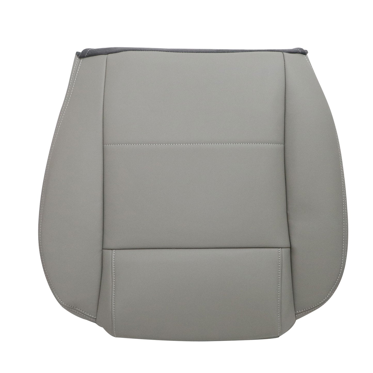 Front Driver Side Bottom Leather Seat Cover Gray For 2008 2009 Ford Mustang V6