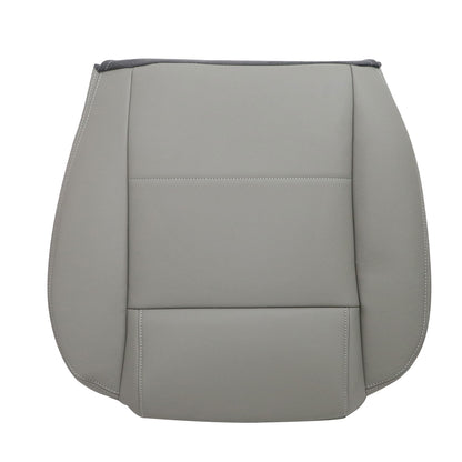 Front Driver Side Bottom Leather Seat Cover Gray For 2008 2009 Ford Mustang V6