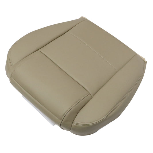 Front Driver Side Bottom Leather Seat Cover Tan For 2008 2009 Ford Mustang V6