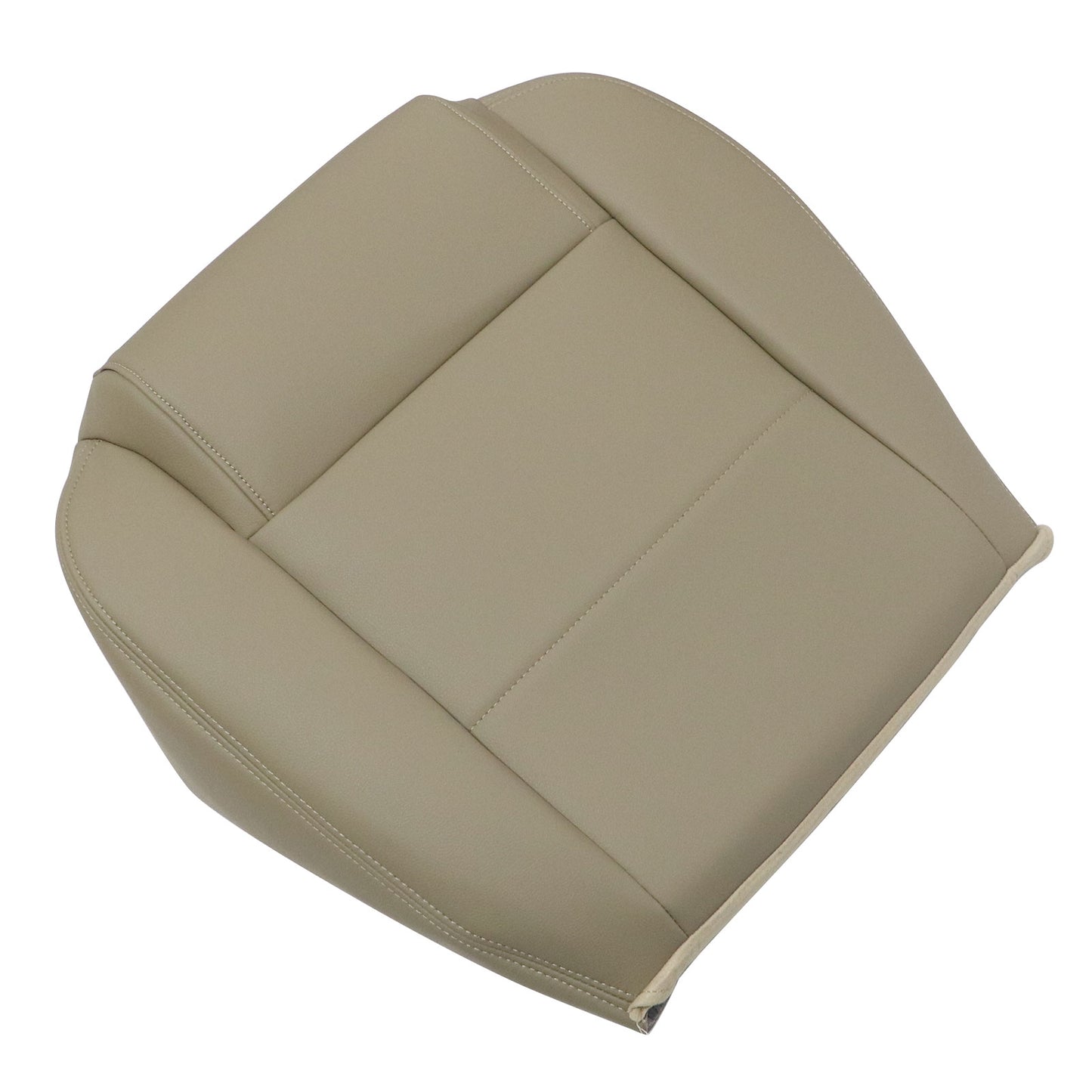 Front Driver Side Bottom Leather Seat Cover Tan For 2008 2009 Ford Mustang V6