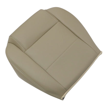 Front Driver Side Bottom Leather Seat Cover Tan For 2008 2009 Ford Mustang V6