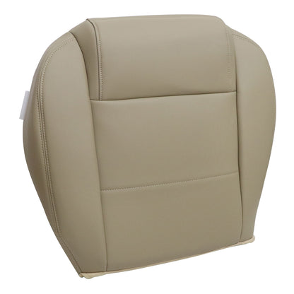 Front Driver Side Bottom Leather Seat Cover Tan For 2008 2009 Ford Mustang V6