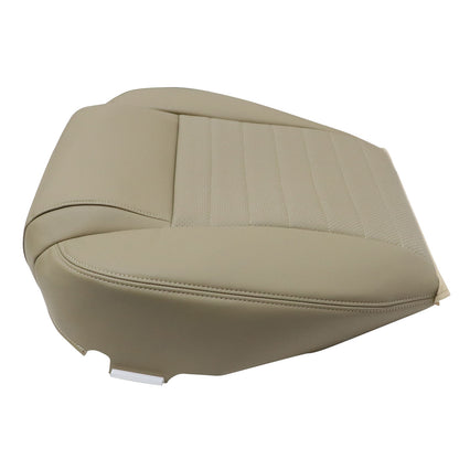 Front Driver Bottom Perf Leather Seat Cover Tan For 2008 2009 Ford Mustang GT V8
