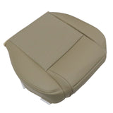 Front Driver Bottom Perf Leather Seat Cover Tan For 2008 2009 Ford Mustang GT V8