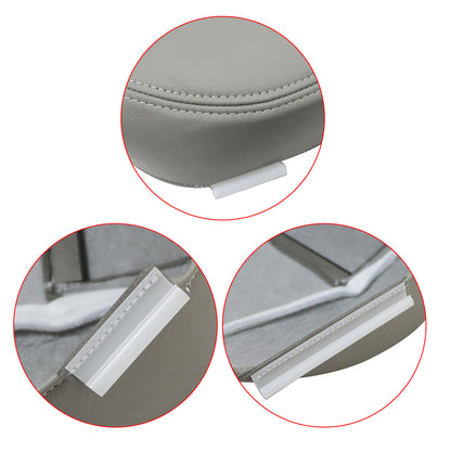 Front Passenger Side Bottom Leather Cover Gray For 2008 2009 Ford Mustang V6