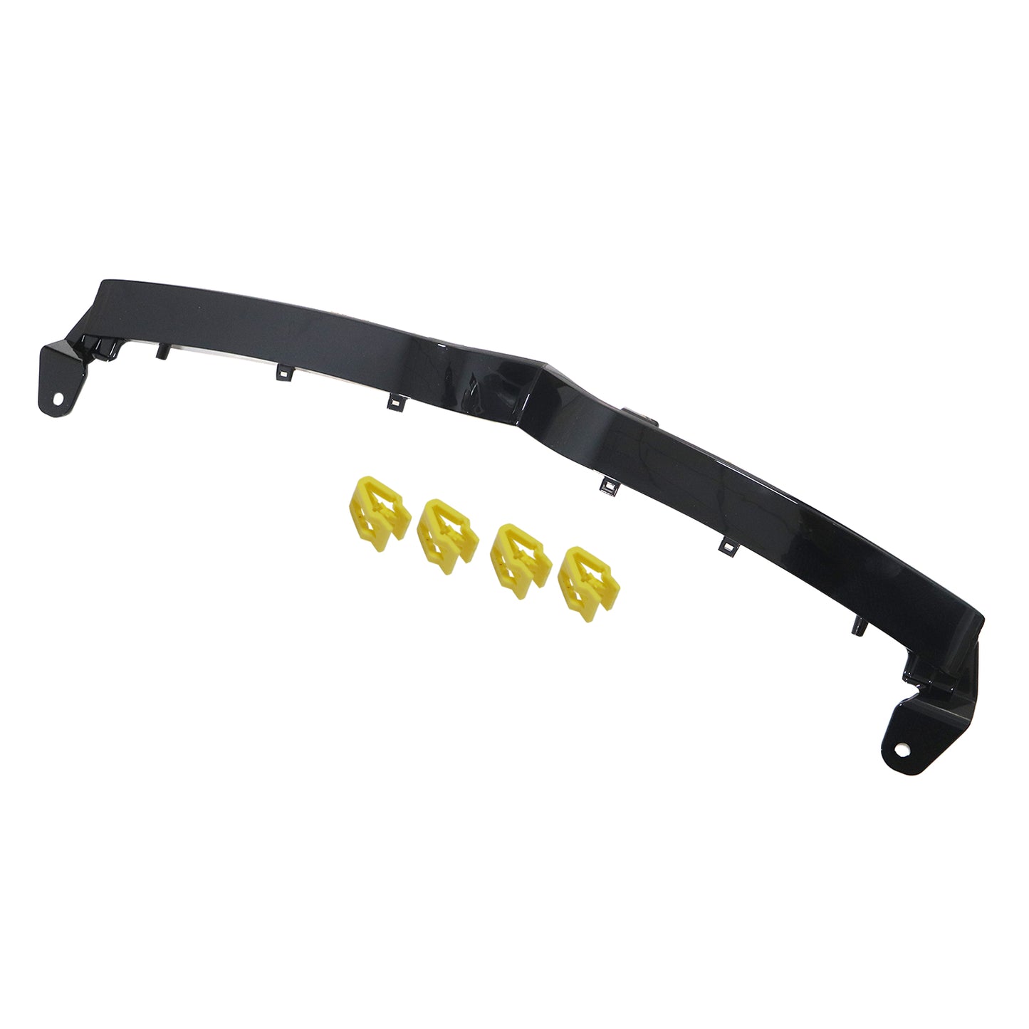 For Tesla Model S 2021 2022 2023 2024 Front Upper Black Bumper Grill Trim NEW