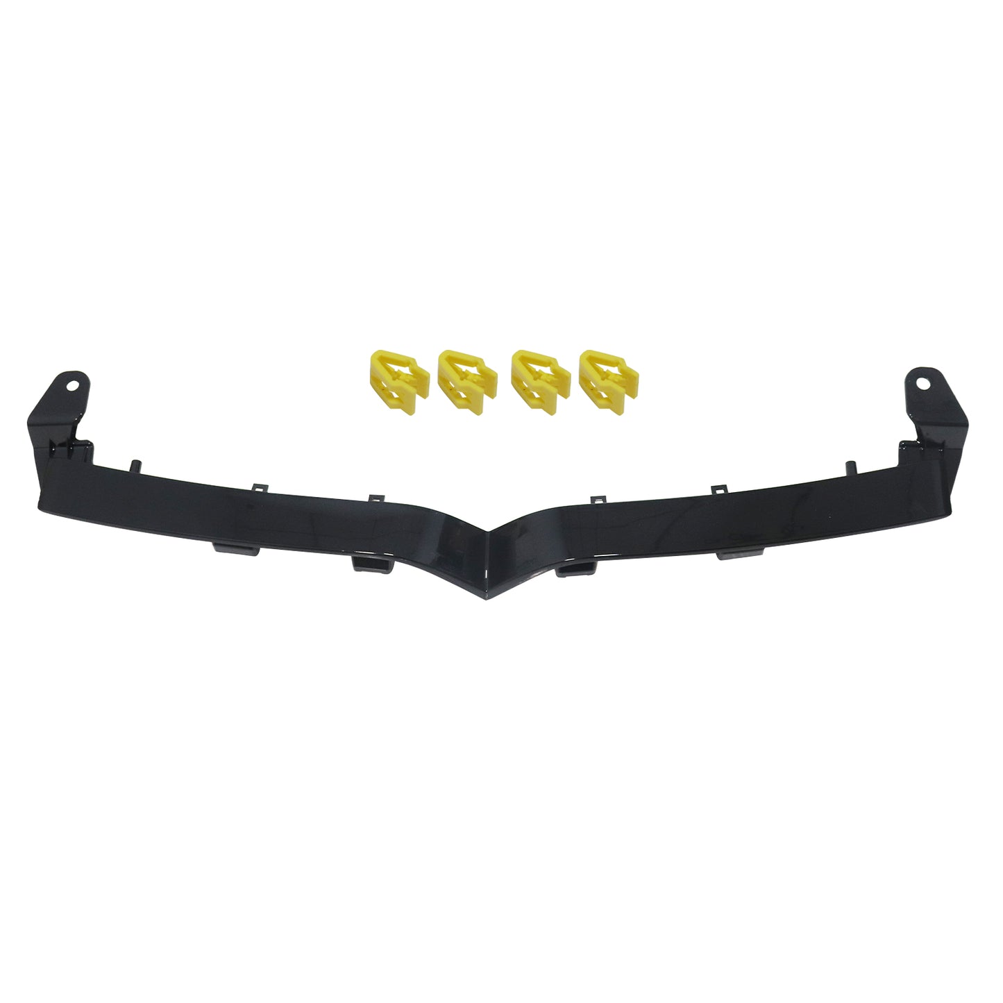 For Tesla Model S 2021 2022 2023 2024 Front Upper Black Bumper Grill Trim NEW