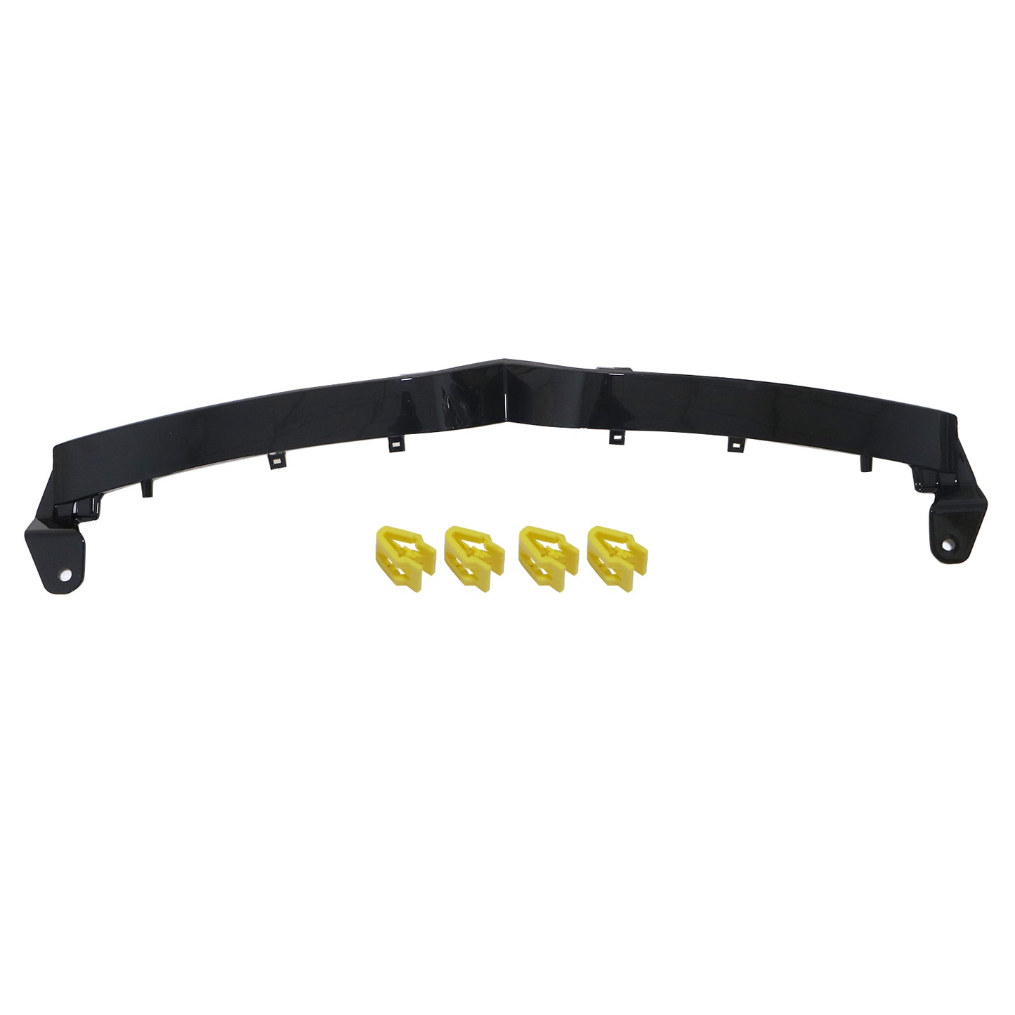 For Tesla Model S 2021 2022 2023 2024 Front Upper Black Bumper Grill Trim NEW