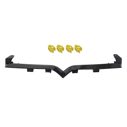 For Tesla Model S 2021 2022 2023 2024 Front Upper Black Bumper Grill Trim NEW