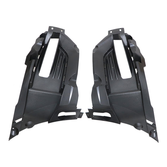 Pair Front Bumper Fog Light Cover Lamp Bracket 2PCS For 2020-2022 Ford Explorer