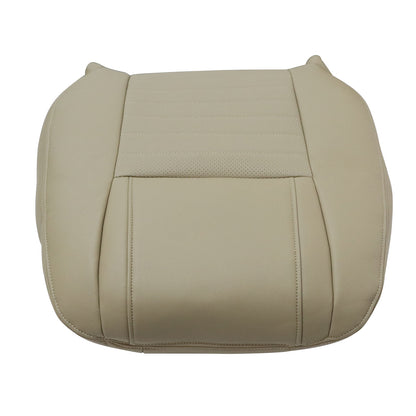 Driver Top Perf Leather Seat Cover Tan For 2005 2006 2007 Ford Mustang GT V8