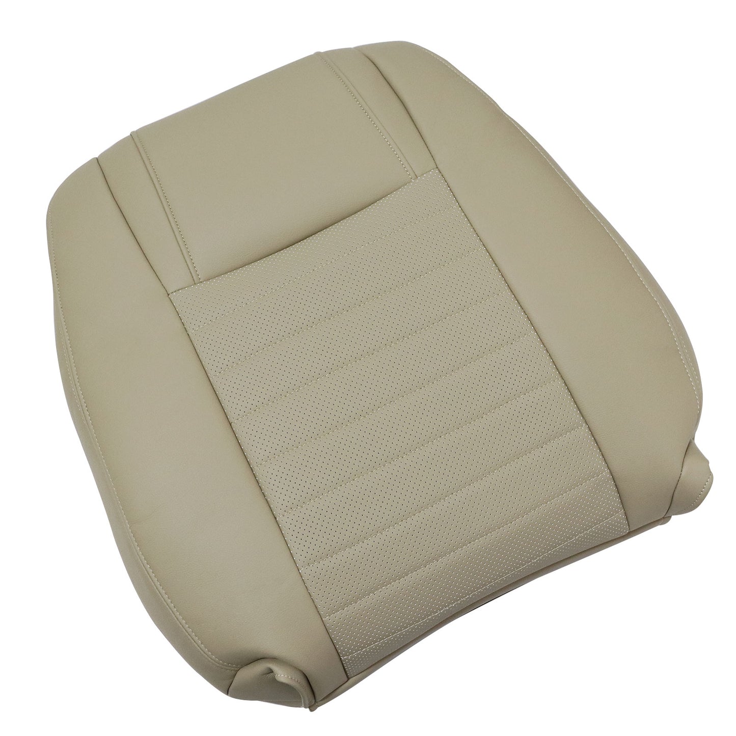 Driver Top Perf Leather Seat Cover Tan For 2005 2006 2007 Ford Mustang GT V8