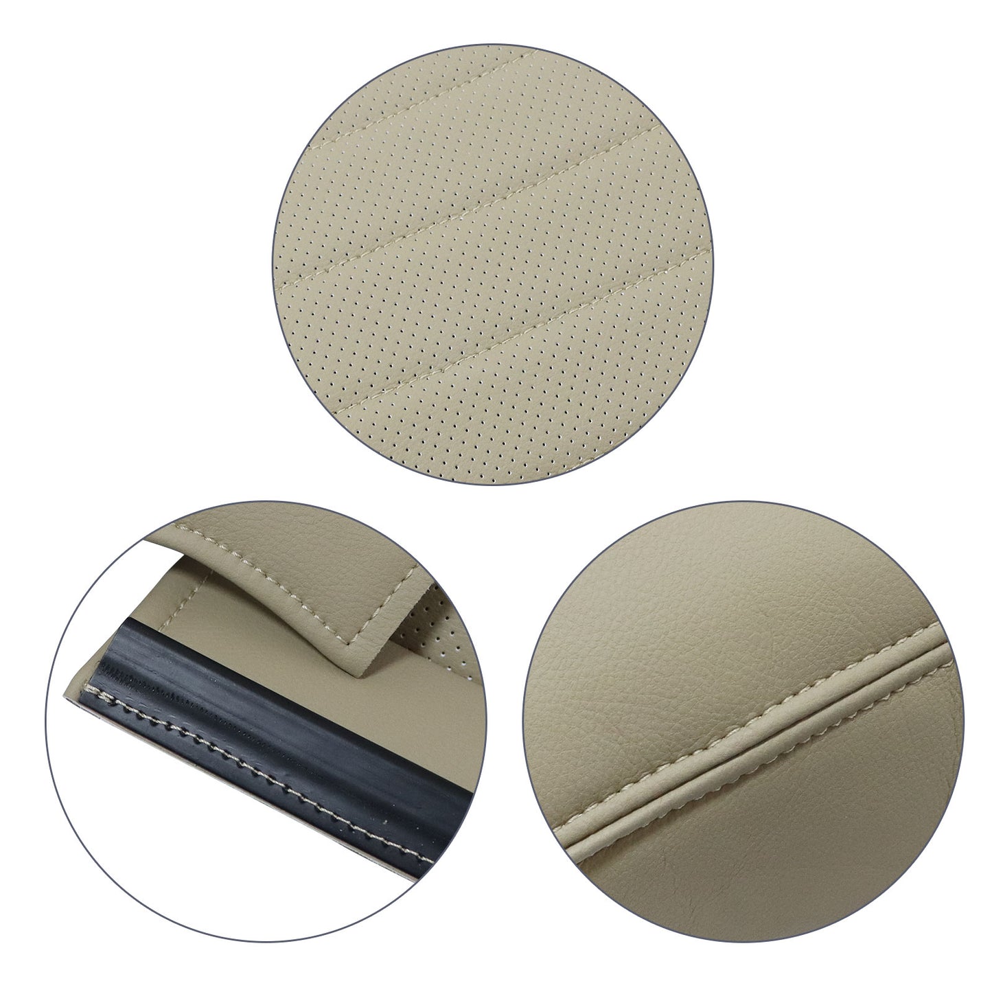 Passenger Top Perf Leather Seat Cover Tan For 2005 2006 2007 Ford Mustang GT V8