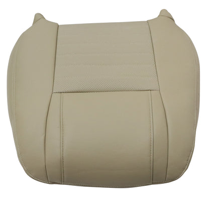 Passenger Top Perf Leather Seat Cover Tan For 2005 2006 2007 Ford Mustang GT V8