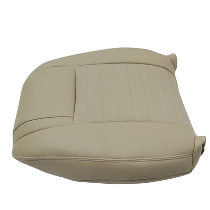 Passenger Top Perf Leather Seat Cover Tan For 2005 2006 2007 Ford Mustang GT V8