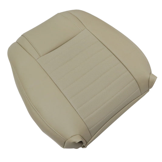 Passenger Top Perf Leather Seat Cover Tan For 2005 2006 2007 Ford Mustang GT V8