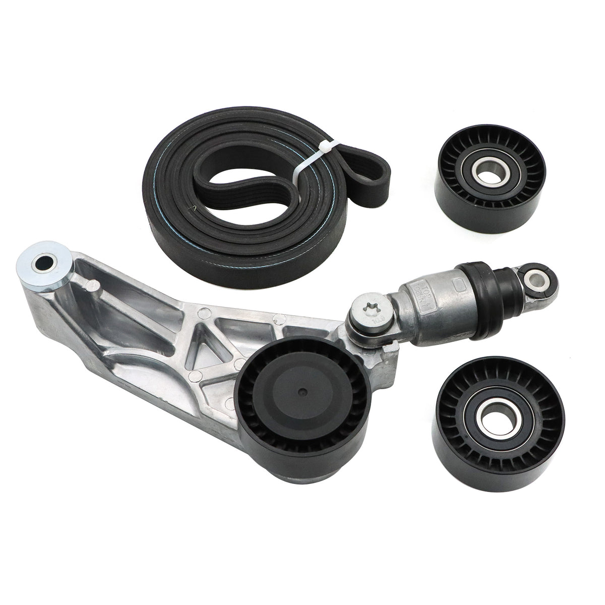 For JEEP WRANGLER JK 3.6L 2012-2018 Drive Belt Kit with Tensioner&Idler Pulleys