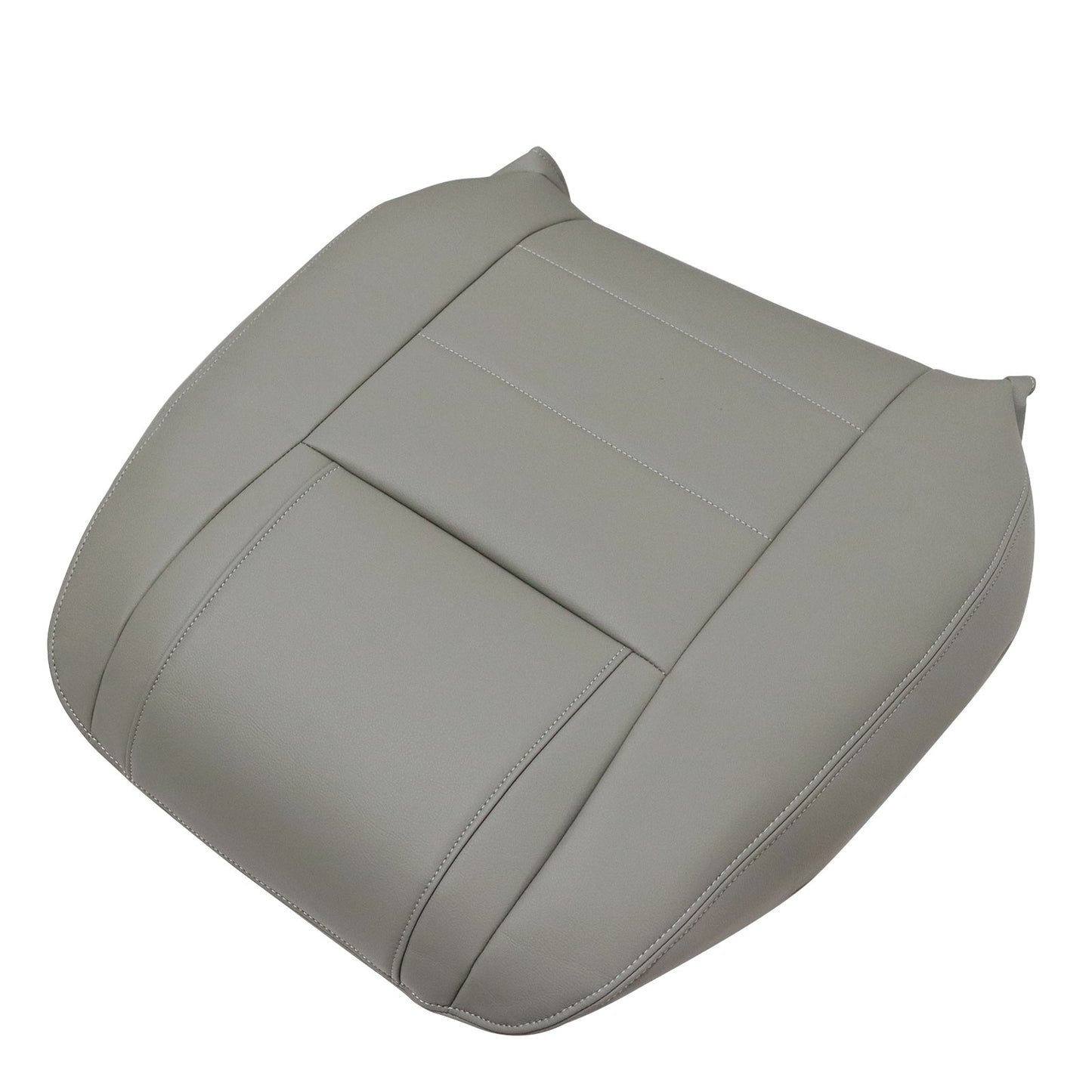 Front Driver Top Leather Seat Cover Gray Fit For 2005 2006 2007 Ford Mustang V6