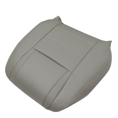 Front Driver Top Leather Seat Cover Gray Fit For 2005 2006 2007 Ford Mustang V6