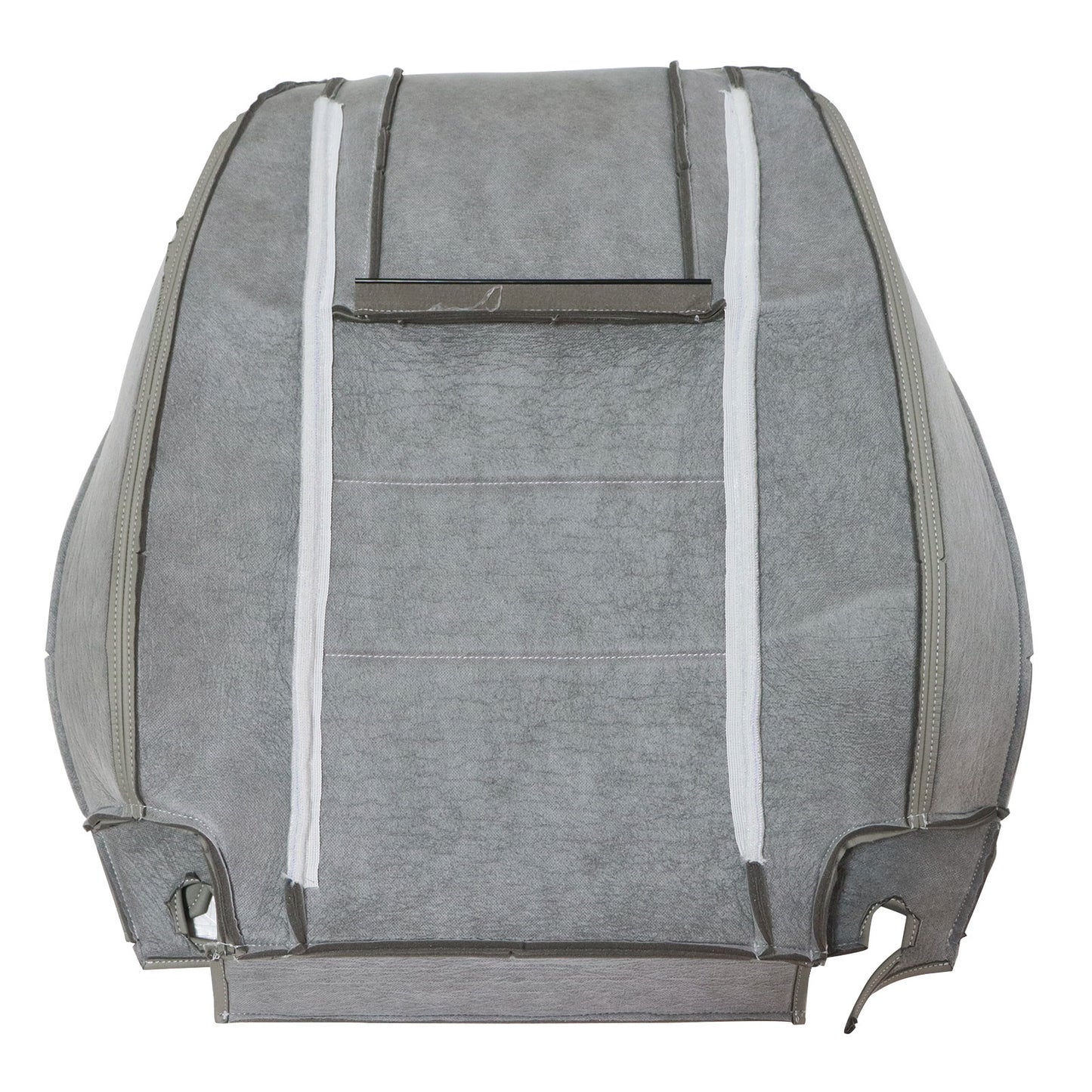 Front Driver Top Leather Seat Cover Gray Fit For 2005 2006 2007 Ford Mustang V6