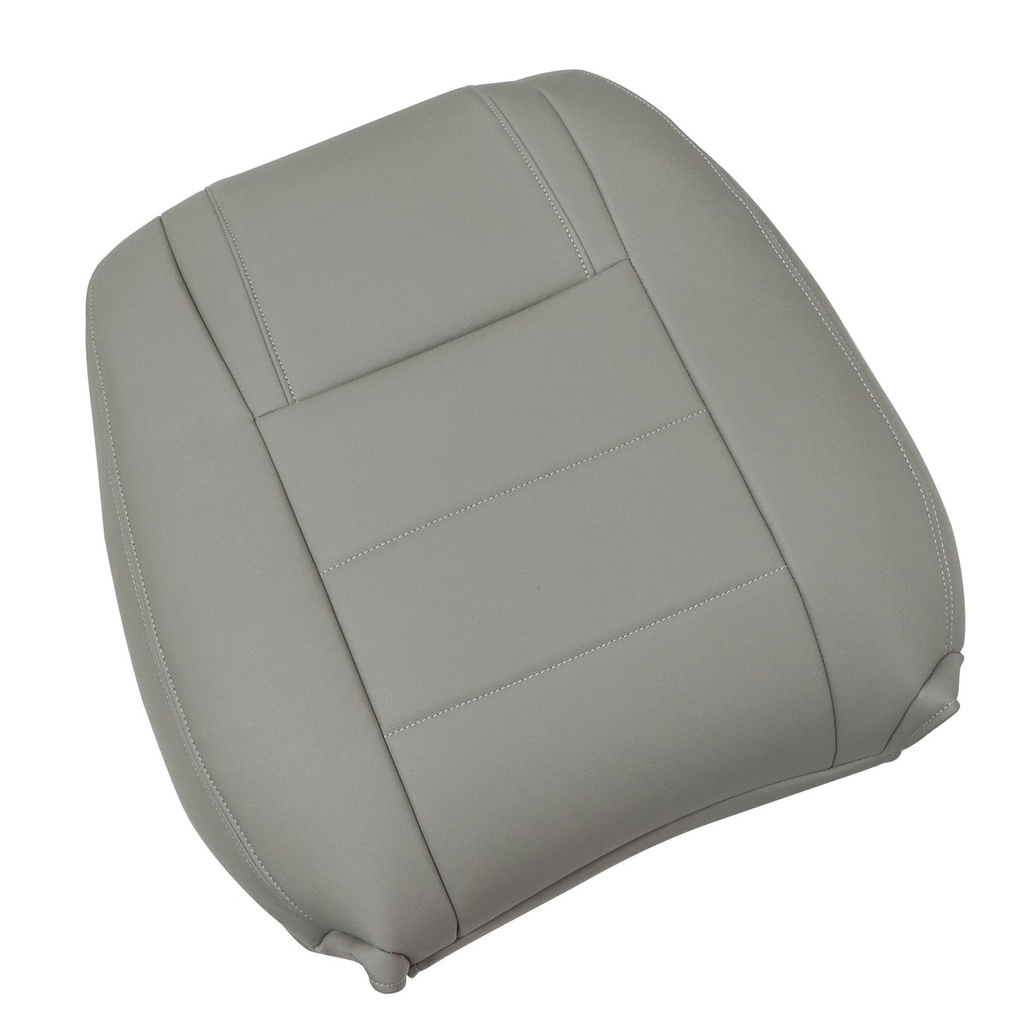 Front Driver Top Leather Seat Cover Gray Fit For 2005 2006 2007 Ford Mustang V6