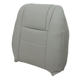 Front Driver Top Leather Seat Cover Gray Fit For 2005 2006 2007 Ford Mustang V6