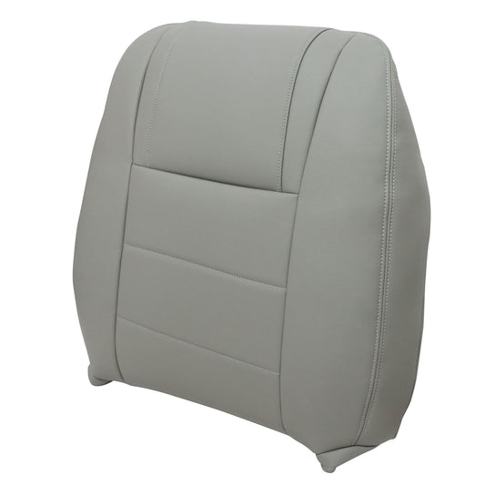 Front Driver Top Leather Seat Cover Gray Fit For 2005 2006 2007 Ford Mustang V6