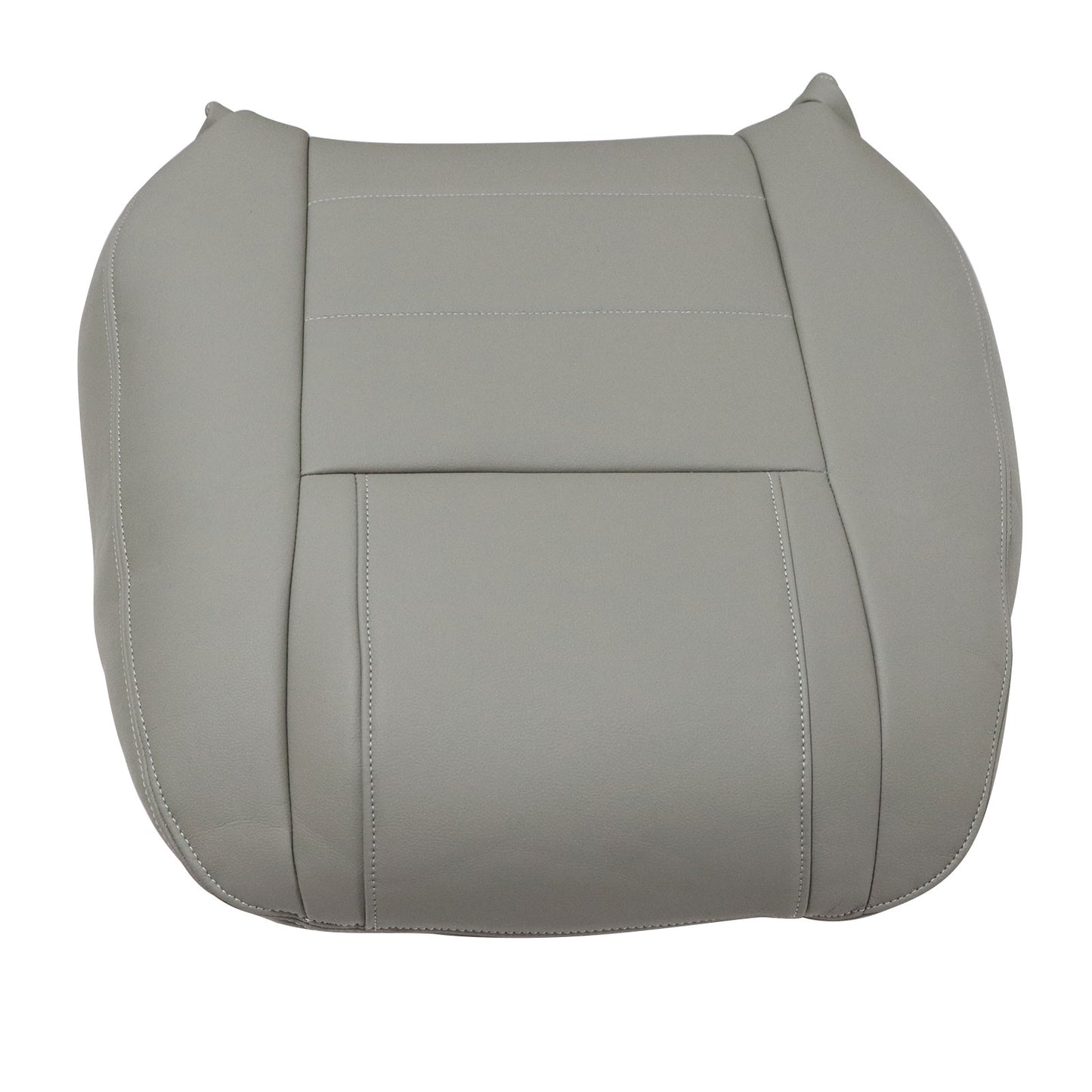 Front Passenger Top Leather Seat Cover Gray For 2005 2006 2007 Ford Mustang V6
