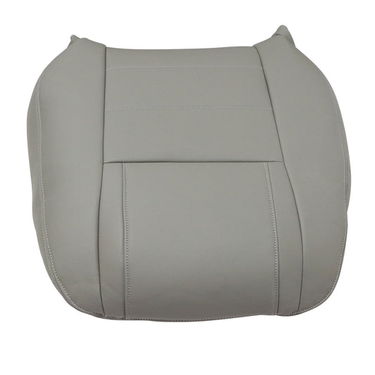Front Passenger Top Leather Seat Cover Gray For 2005 2006 2007 Ford Mustang V6