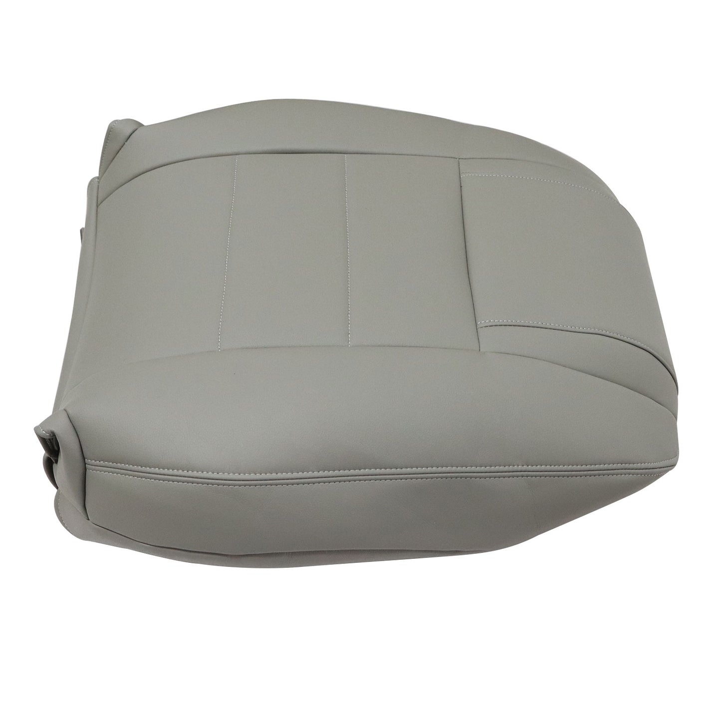 Front Passenger Top Leather Seat Cover Gray For 2005 2006 2007 Ford Mustang V6