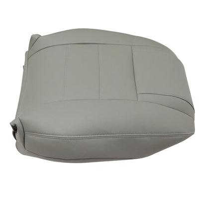 Front Passenger Top Leather Seat Cover Gray For 2005 2006 2007 Ford Mustang V6