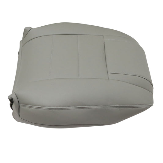Front Passenger Top Leather Seat Cover Gray For 2005 2006 2007 Ford Mustang V6