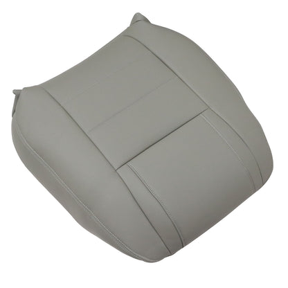 Front Passenger Top Leather Seat Cover Gray For 2005 2006 2007 Ford Mustang V6