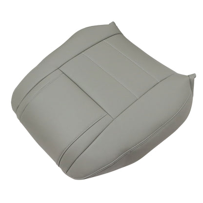 Front Passenger Top Leather Seat Cover Gray For 2005 2006 2007 Ford Mustang V6