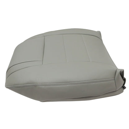 Front Passenger Top Leather Seat Cover Gray For 2005 2006 2007 Ford Mustang V6