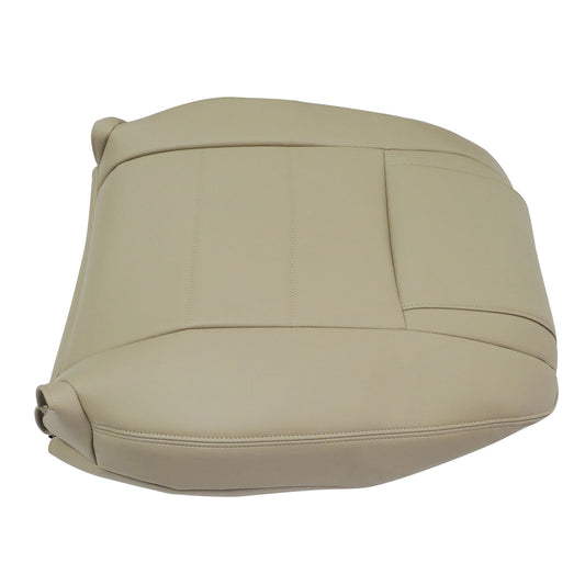 Front Driver Side Top Leather Seat Cover Tan For 2005 2006 2007 Ford Mustang V6