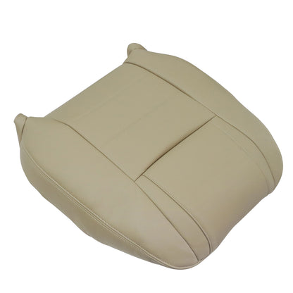 Front Driver Side Top Leather Seat Cover Tan For 2005 2006 2007 Ford Mustang V6