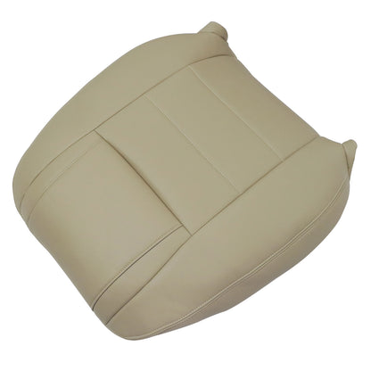 Front Driver Side Top Leather Seat Cover Tan For 2005 2006 2007 Ford Mustang V6