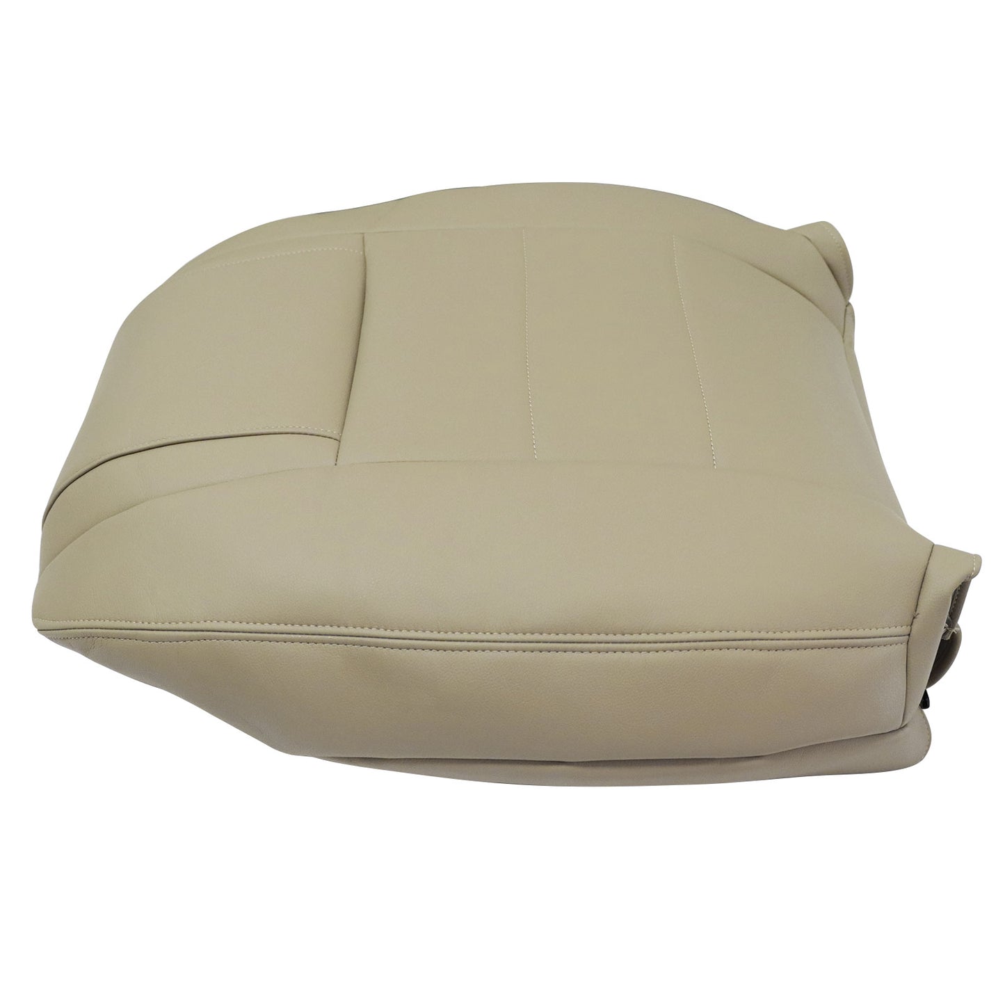 Front Driver Side Top Leather Seat Cover Tan For 2005 2006 2007 Ford Mustang V6