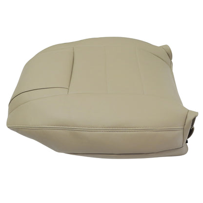 Front Driver Side Top Leather Seat Cover Tan For 2005 2006 2007 Ford Mustang V6