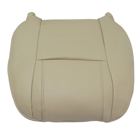 Front Driver Side Top Leather Seat Cover Tan For 2005 2006 2007 Ford Mustang V6