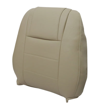 Passenger Side Top Leather Seat Cover Tan For 2005 2006 2007 Ford Mustang V6